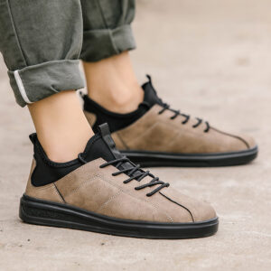 New Style Men's Shoes Retro Flat Bottom All Match Fashion Casual Shoes